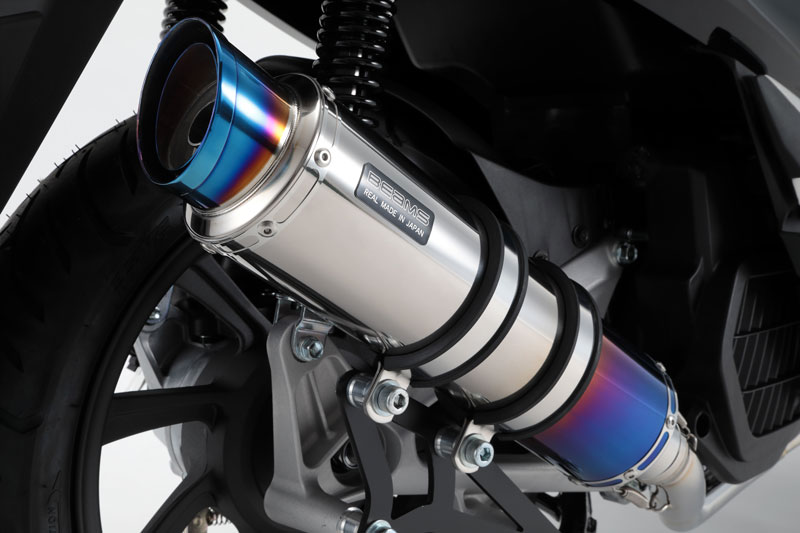 BEAMS マフラー G179-54-007 PCX125 18~ 2BJ-JF81 R-EVO2 ヒートチタン フルエキ ビームス