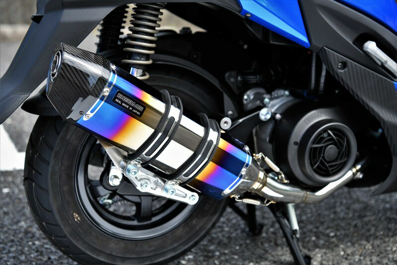 BEAMS マフラー G340-65-001 Swish 2BJ-DV12B スウィッシュ CORSA-EVO2 ヒｰトチタン フルエキ ビームス
