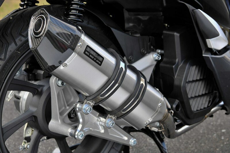 BEAMS マフラー G183-64-000 PCX HYBRID 2AJ-JF84 CORSA-EVO2 ステンレス フルエキ