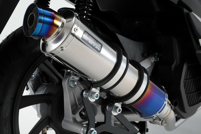 BEAMS マフラー G183-53-007 PCX HYBRID 2AJ-JF84 R-EVO ヒートチタン フルエキ ビームス