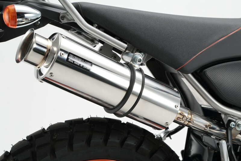 BEAMS マフラー SS300ソニック　スリップオン (トリッカーで使用) BEAMS ビームス TRICKER Fi '08〜 SS300ソニック アップタイプ