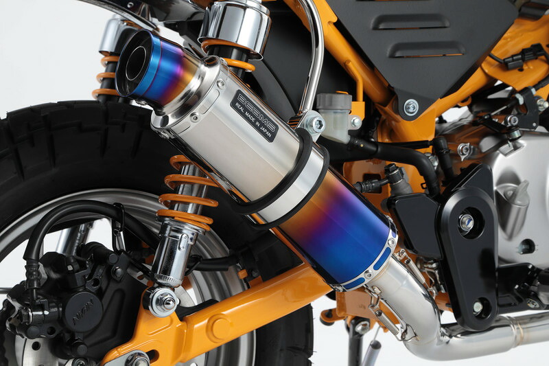 BEAMS ビームス マフラー G187-53-007 MONKEY125 モンキー 2BJ-JB02 ﾌﾙｴｷ R-EVO ﾁﾀﾝｻｲﾚﾝｻｰ
