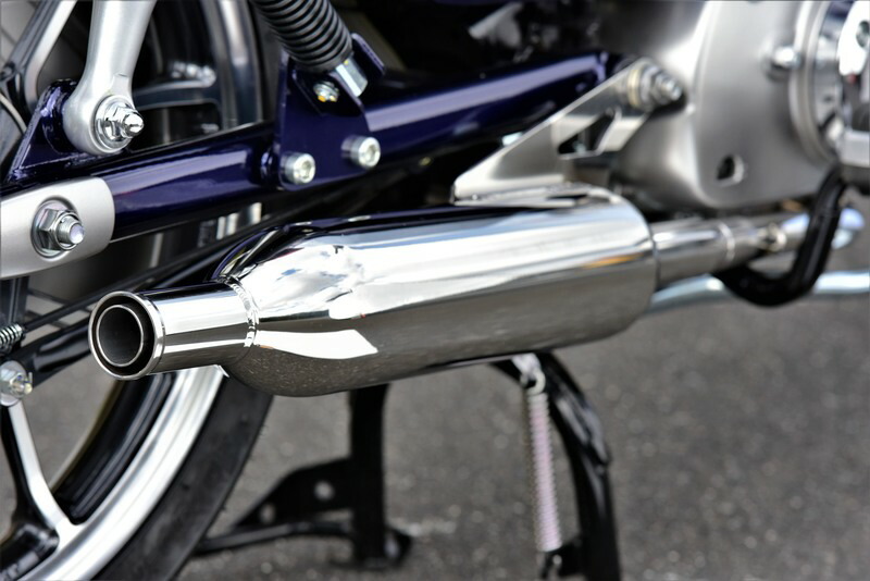 BEAMS カブC125 マフラー　JA48 JA58 騒音規制対応 BEAMS カブC125 マフラー JA48 JA58 騒音規制対応 BEAMS カブC125