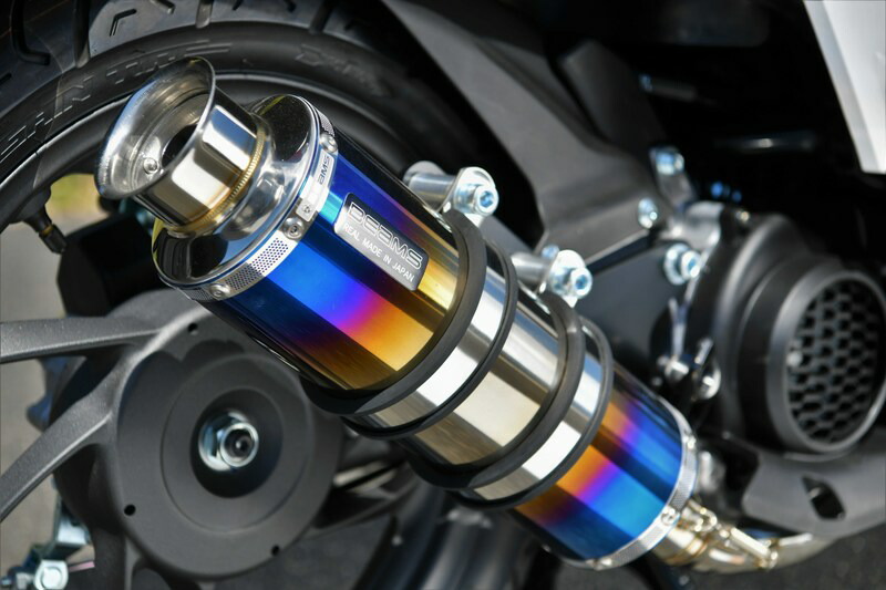 BEAMS G199-06-000 Dio110 2021~ 2BJ-JK03 SS300 ヒートチタン SP ビームス マフラー