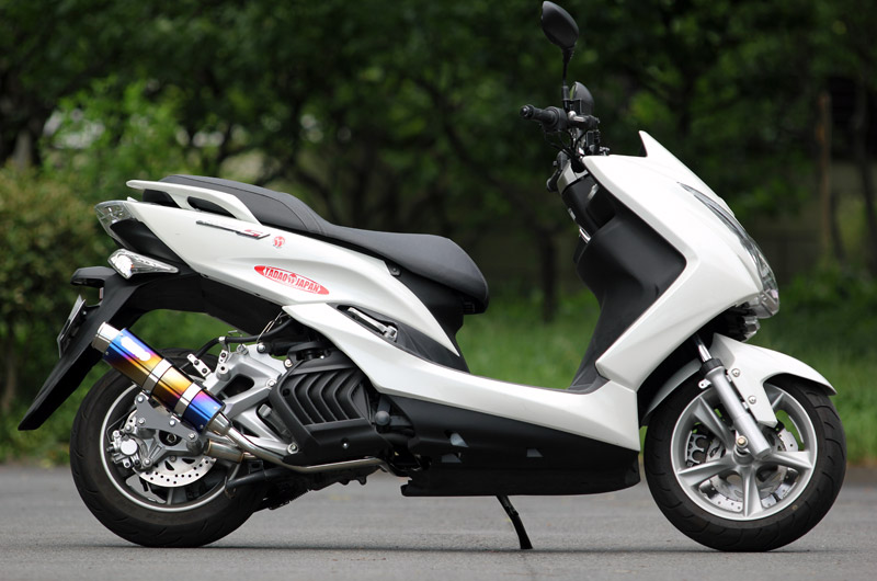 T-MAX530 SJ091 SJ12J SP忠男 フルエキゾースト マフラー SP TADAO SP忠男マフラー T-MAX530 SJ091 国内輸出共通 PURE