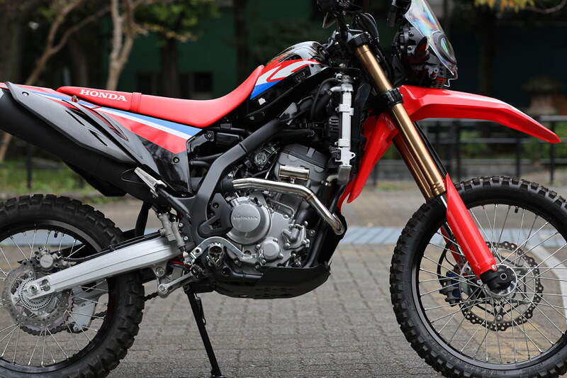 SP TADAO SP忠男マフラー CRF250RALLY 2021～ 2BK-MD47 POWERBOX PIPE パイプ CR2-PB-21｜アトラスダイレクトショップ
