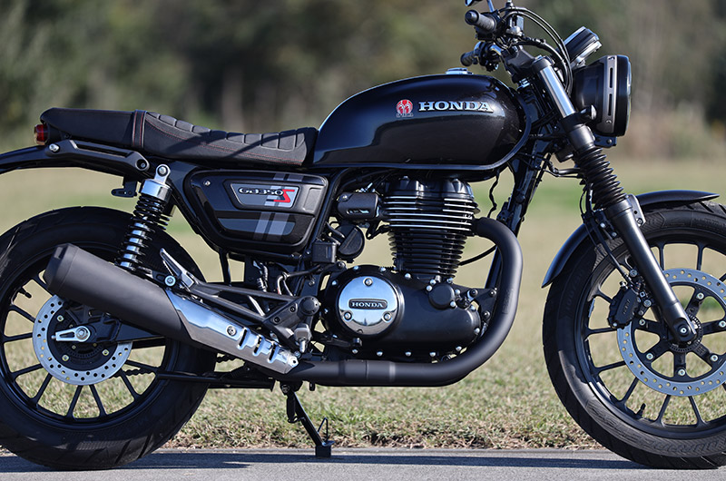 SP TADAO SP忠男マフラー HONDA GB350S 2BL-NC59 POWERBOX パイプ ブラックエディション GB3-PB-11