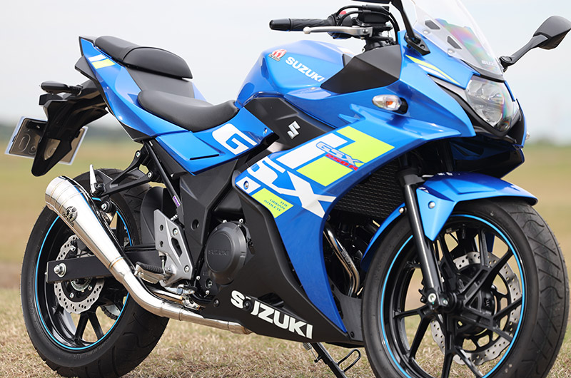 SP TADAO SP忠男マフラー GSX250R (8BK-DN12B) POWERBOX MEGAPHONE パワーボックスメガホン GS2-PB-01｜アトラスダイレクトショップ