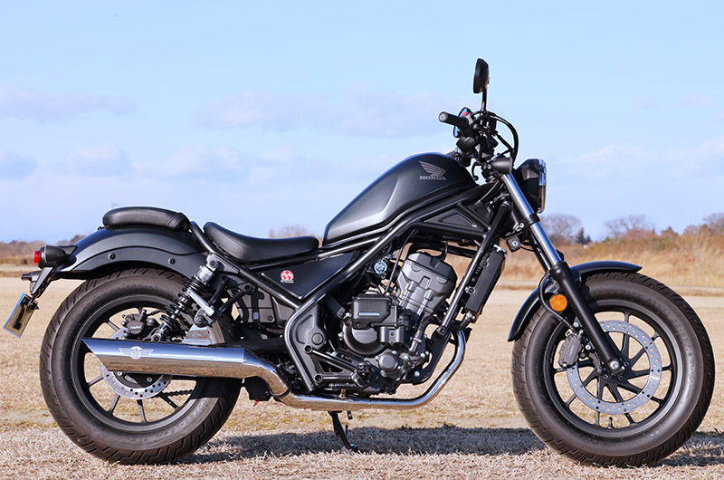 SP TADAO SP忠男ﾏﾌﾗｰ HONDA REBEL レブル250E-Clutch/S Edition (8BK-MC49) POWERBOXサイレンサースラッシ