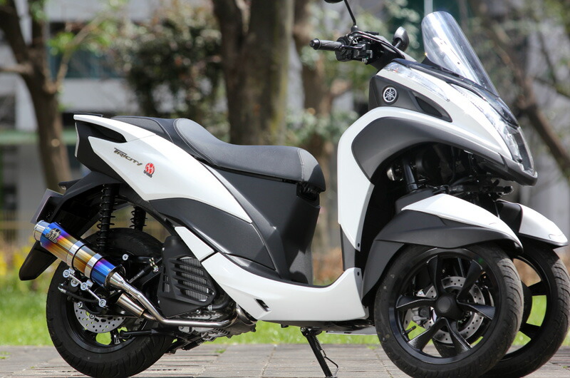 Realize ヤマハ トリシティ125 22Racing Tiマフラー Amazon | Realize トリシティ125 マフラー EBJ-SE82J 22Racing