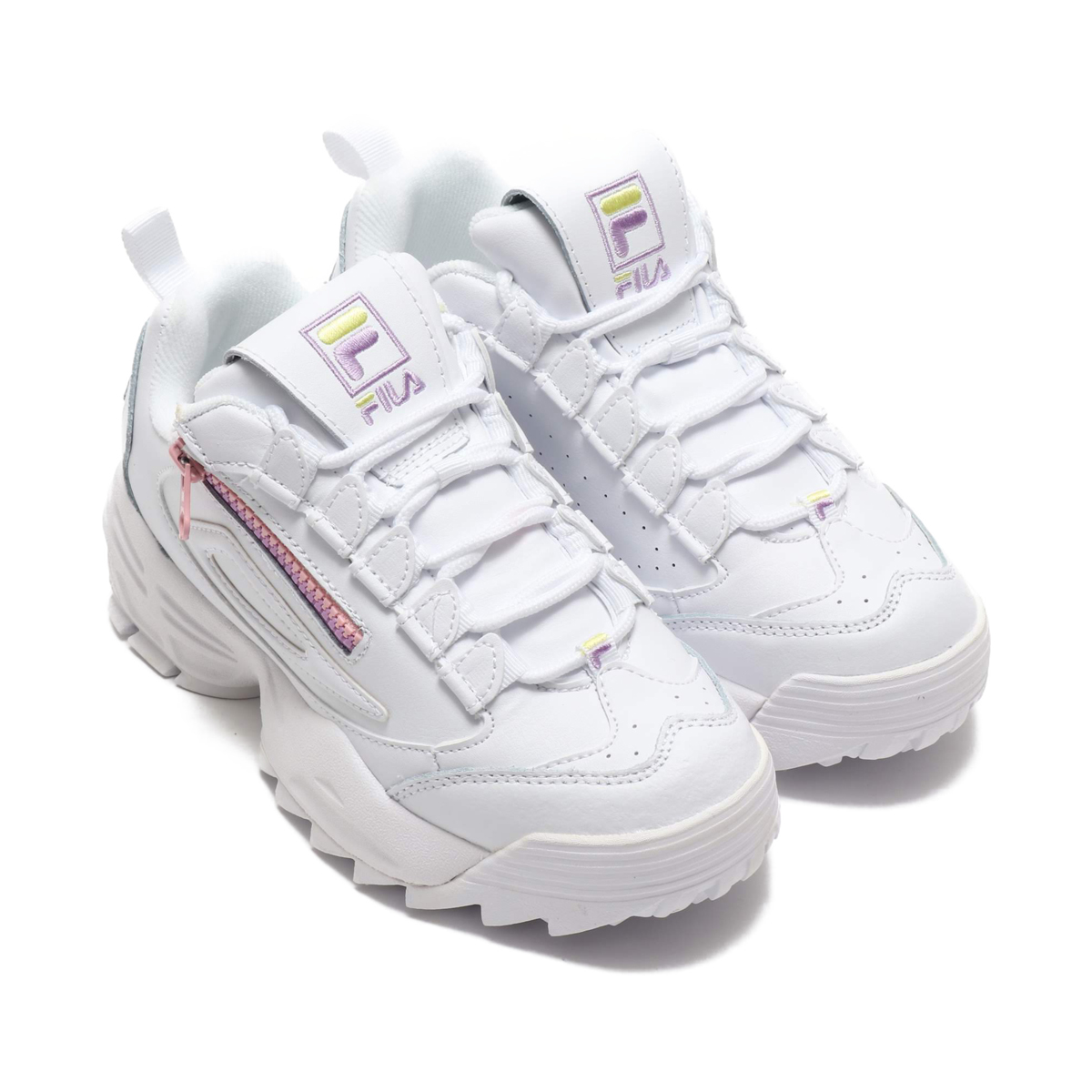fila shoes yellow and white