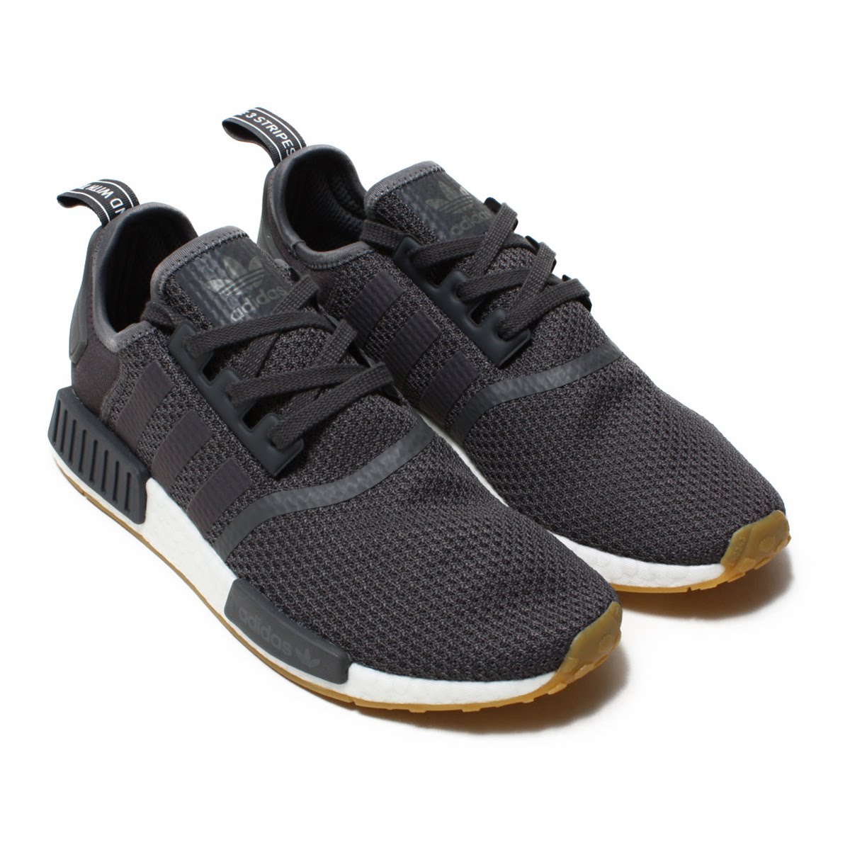 grey and black nmd r1