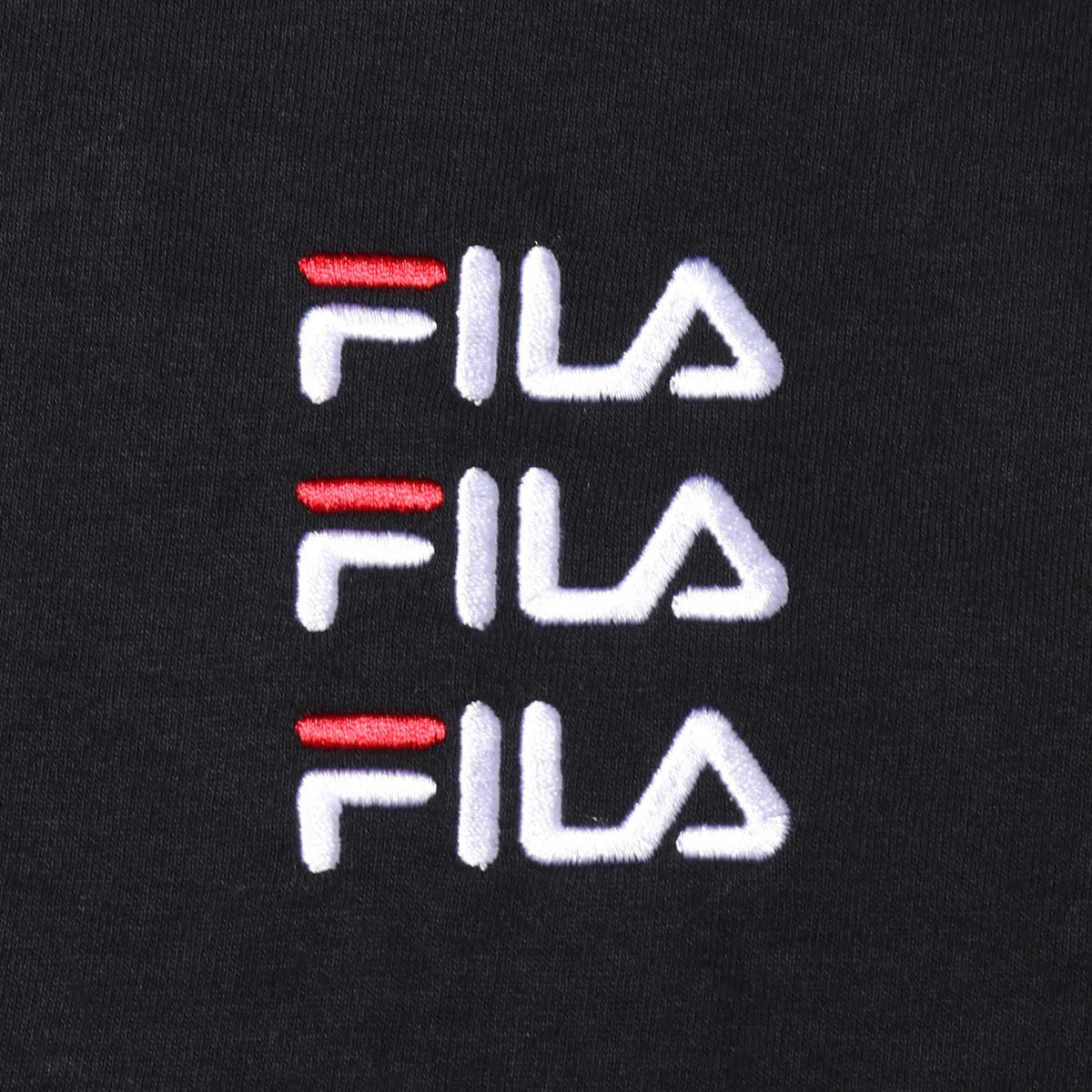 楽天市場 Fila X Atmos Triple Logo Embroidery T Shirt フィラ アトモス トリプル ロゴ エンブロイダリー ティーシャツ Black メンズ レディース Tシャツ 18fa S At C Atmos Tokyo