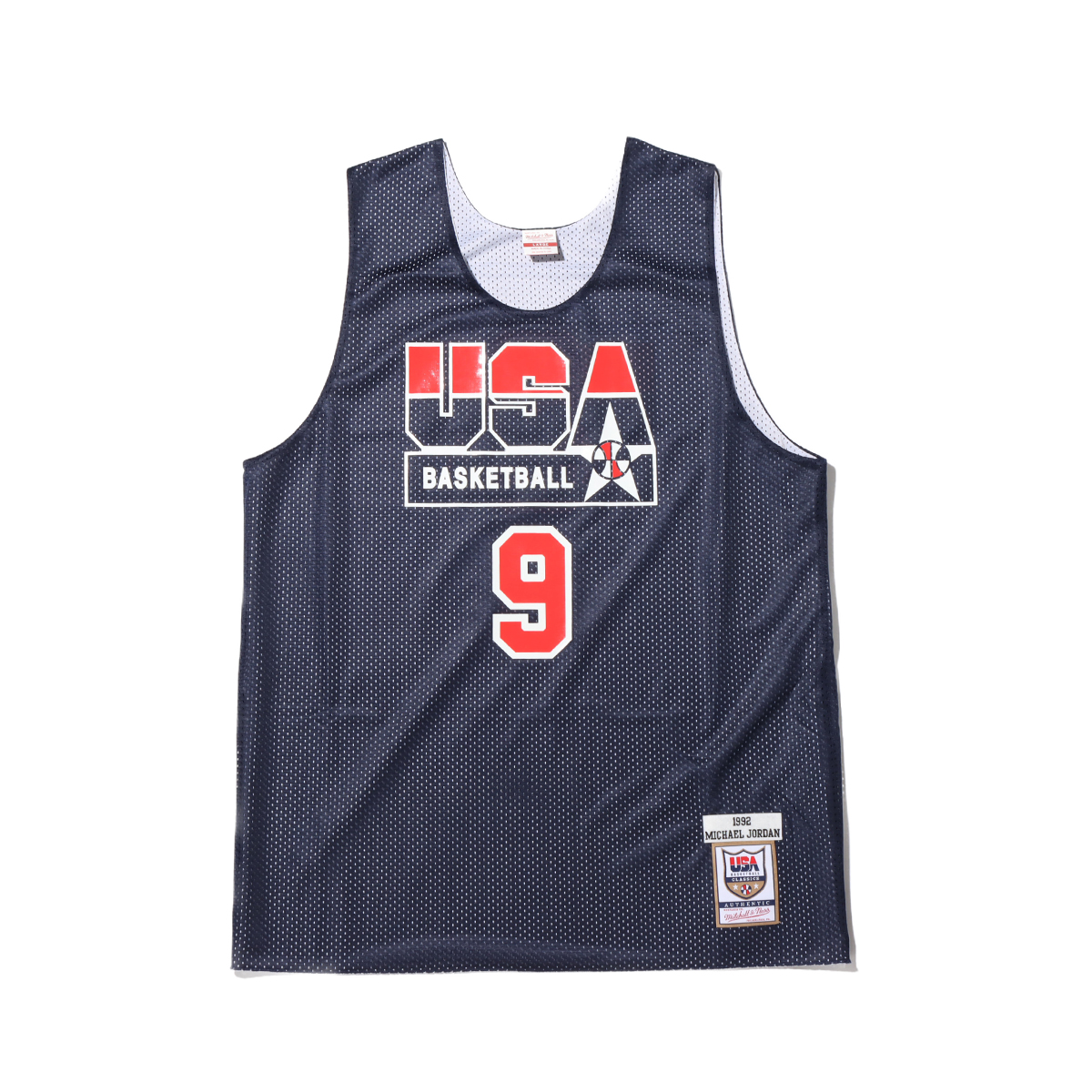【楽天市場】Mitchell & Ness NBA AUTHENTIC REV PRACTICE JERSEY TEAM USA 92