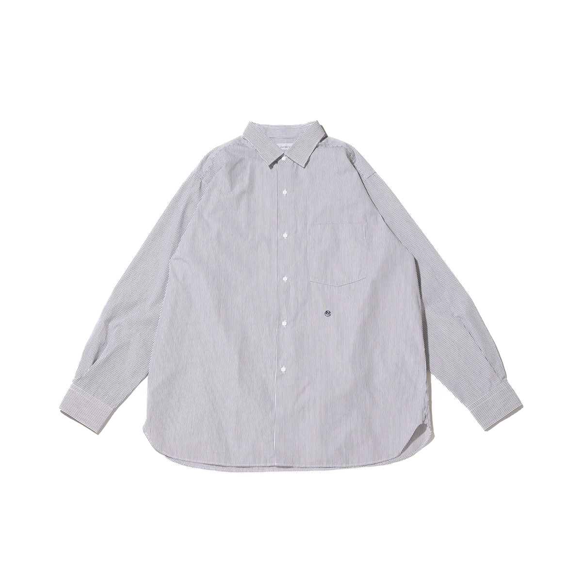 【楽天市場】nanamica Regular Collar Stripe Wind Shirt(ナナミカ レギュラー カラー ストライプ ...