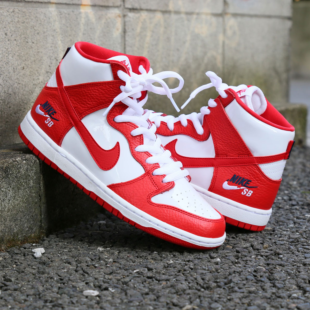 nike sb zoom dunk high pro red