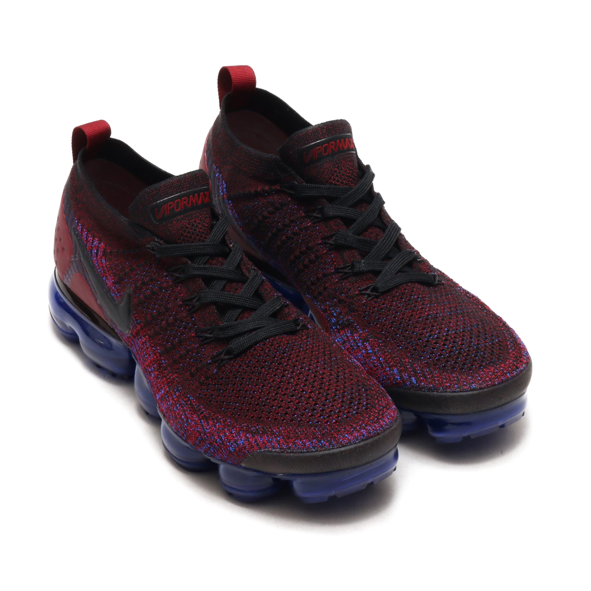 nike air vapormax flyknit 2 black and red