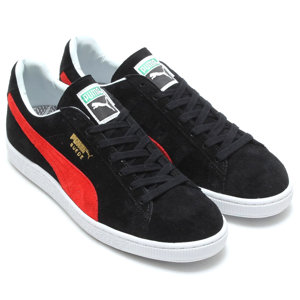 red black and white pumas