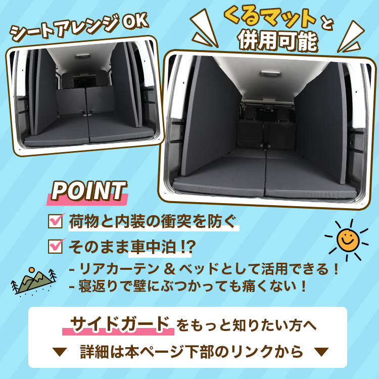 宅送 新型 アトレー ハイゼットカーゴ S700v S710v型 対応の車中泊ベッド くるマット 誕生 人気 車中泊 グッズ マット キャンピングカー オートキャンプ カスタム 内装 パーツ ドレスアップ ベッドキット S710v Atrai Hijetcargo ダイハツ Lot No 02 Fucoa Cl