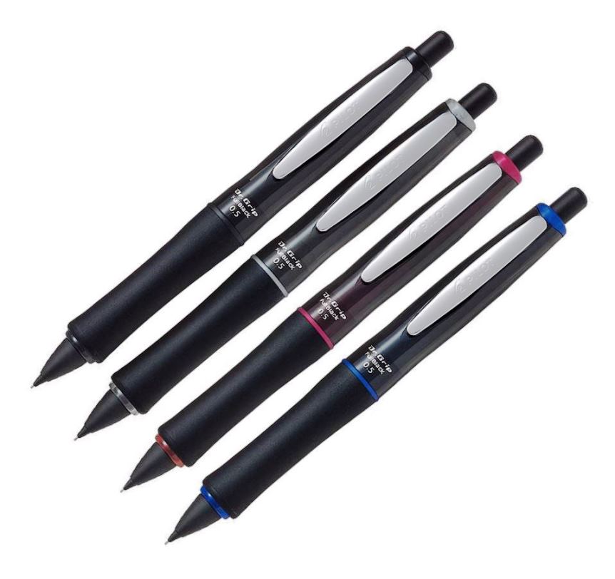 At N Nagasaka Ltd Pilot Dr Grip Full Black Pencil Rakuten Pilot Dr Grip Full Black Pencil