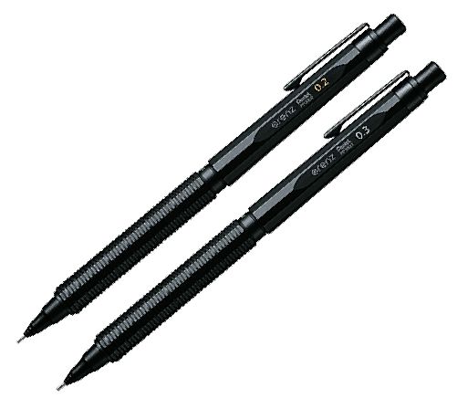 Pentel Latest Mechanical Pencil Orenznero Black 0 3mm Pp3003 A