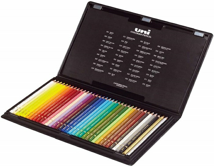 楽天市場】ユニカラー色鉛筆 100色オリジナルケースセット（100