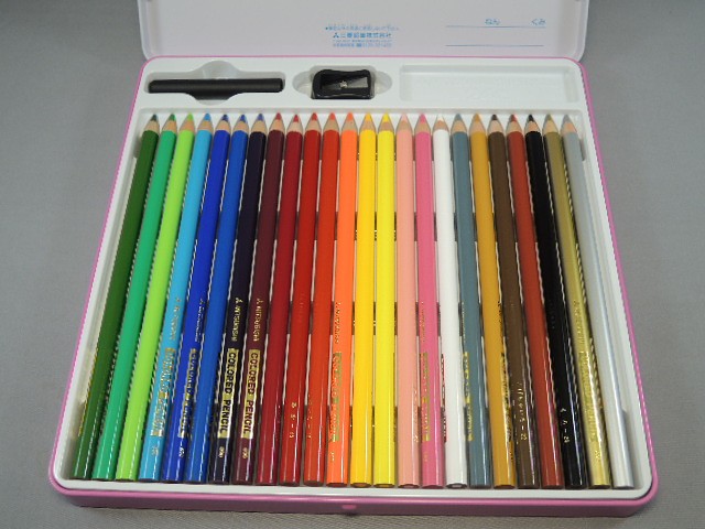 【楽天市場】三菱鉛筆 ユニパレット24色 色鉛筆：あっとエヌ（＠N）