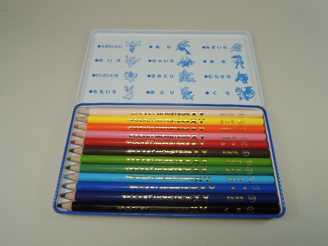 楽天市場 ポケットモンスターｘｙ A柄 12色 色鉛筆 15年 あっとエヌ ｎ