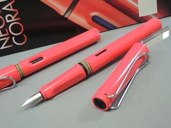 Google Pen Neon Coral