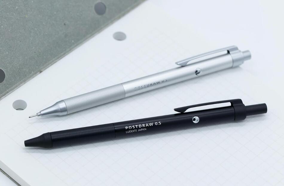 楽天市場】POSTDRAW 0.5 ダブルノック メカニカルペンシル ［全2