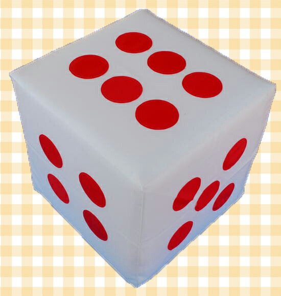 楽天市場】ジャンボサイコロ 赤 30センチ角 : グラシア楽天市場店