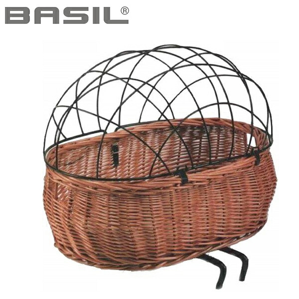 BASIL バジル ﾌﾟﾙｰﾄ ﾌﾛﾝﾄﾊﾞｽｹｯﾄ ﾍﾟｯﾄﾖｳ ｻｲｸﾙﾊﾞｽｹｯﾄ 014262 XLサイズ (50X37X20cm) ﾌﾞﾗｳﾝ｜アトミックサイクル