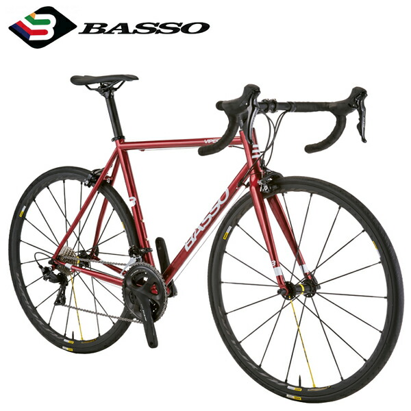 楽天市場】BASSO （バッソ) ロードバイク VIPER CLARIS