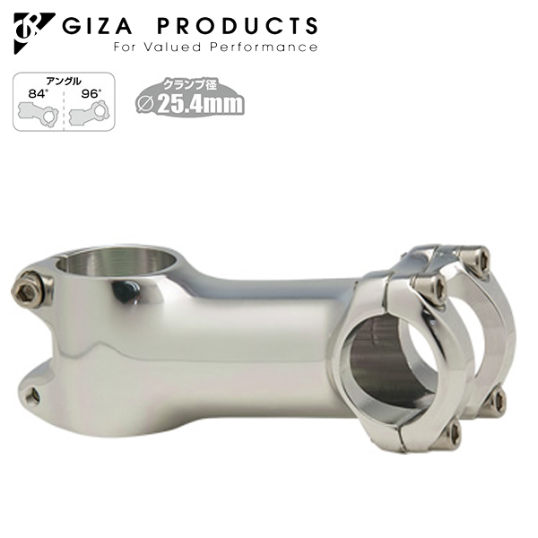 本物の GIZA PRODUCTS ギザ プロダクツ MS-28 アヘッドステム 25.4 80mm 50°SIL HBN10622 ステム wmsamuelbradford.com