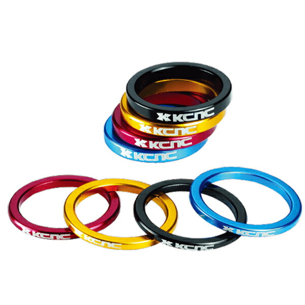 KCNC スペーサー 6061 アルミニウム 506257 14mm レッド 1枚