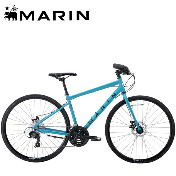 休日 2023 MARIN マリン FAIRFAX DISC SE MAT TURQUOISE クロスバイク