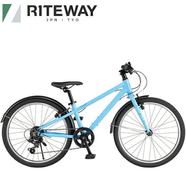 RITEWAY (ライトウェイ) ZIT 22 (ジット 22) マットスカイブルー 22インチ 子供 自転車|アトミックサイクル