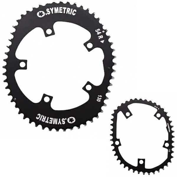 STRONGLIGHT ストロングライト OSYMETRIC チェーンリングキット 130PCD (52/42) 5502011｜アトミックサイクル