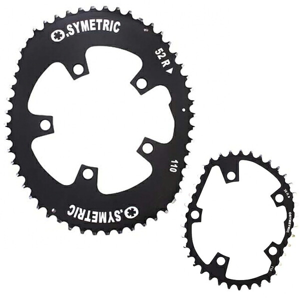 STRONGLIGHT ストロングライト OSYMETRIC チェーンリングキット 110PCD (50/38) 5502002｜アトミックサイクル