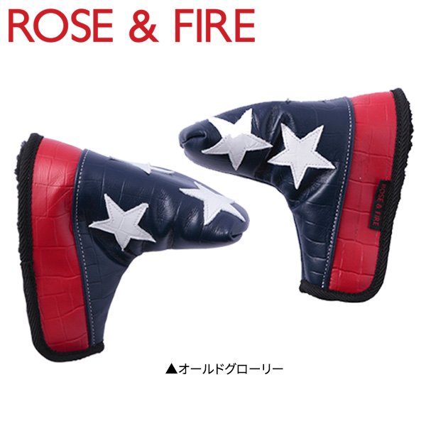 桃 火 Old Glory Rfp011 パター使所 先埋め合わす 年寄りのグローリー Rose Fire Us星条幟旗 ローズ ファイア ヘッドカバー Wapatoa Com