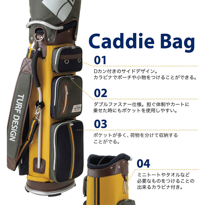 朝日ゴルフ ターフ雛形 Tdcb 72 ハンドカート キャディ袋 Turf Design ゴルフバッグ アサヒゴルフ あす易い相応う Daemlu Cl
