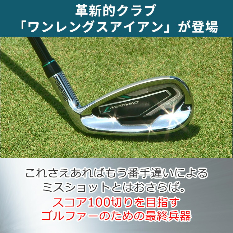 送料無料・名入れ彫刻 DANGAN7ワンレングスアイアン マルマン 6〜P(5