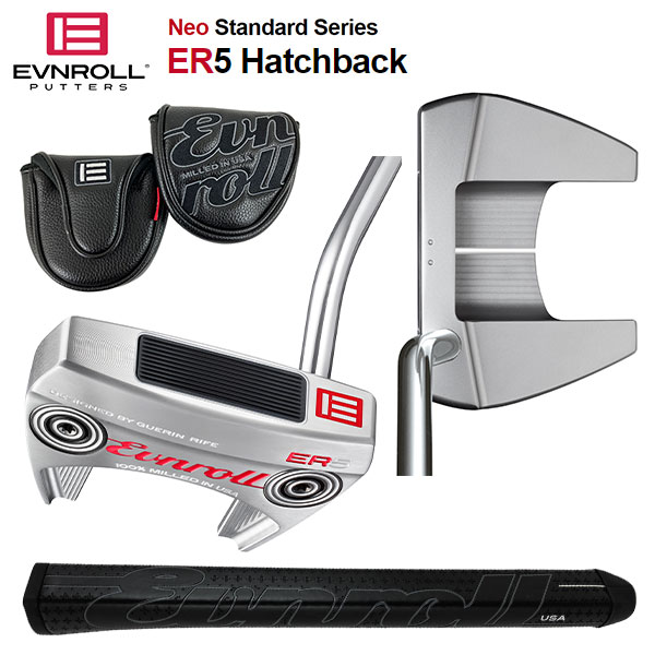 楽天市場】EVNROLL イーブンロール ER8V ツアーマレットパター （ER8V