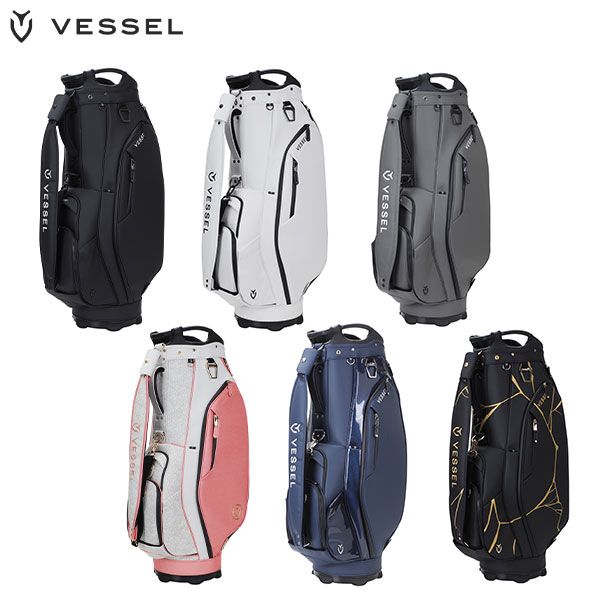 Vessel ベゼル　キャディバッグ ホワイト/ブラック 楽天市場】ベゼル ゴルフ カート キャディバッグ APX 2.0