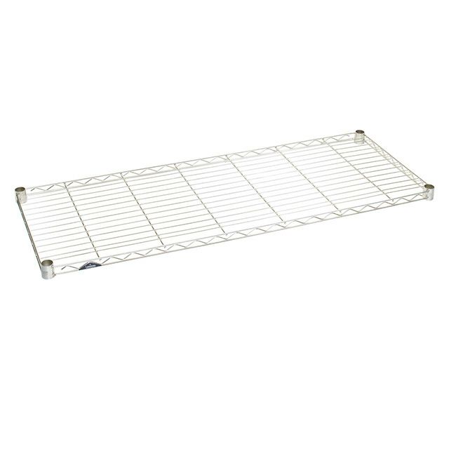 SSM1245 ルミナスプレミアム スチールシェルフ幅121.5×奥行46cm【ポール径25mm】【メーカー直送代引不可】