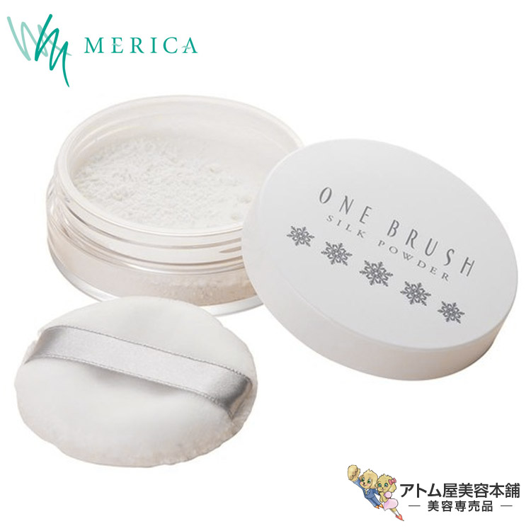 Merica One Blush, Pure Silk Powder, 10g, Makeup Base, Shiny, Moisturizing, Preventing, Preventing, Preventing, Preventing, Preventive Care, Natural Makeup Finish, 100% Silk Finishing, No Cleansing, Night Powder, Salon Exclusive, Beauty Exclusive MERICA