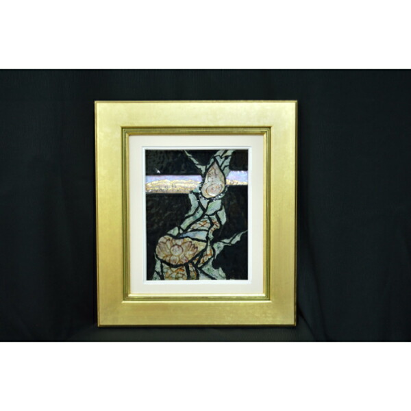 楽天市場】七宝焼き 七宝焼 創作七宝額絵 工芸品 「神々の住む島」一点