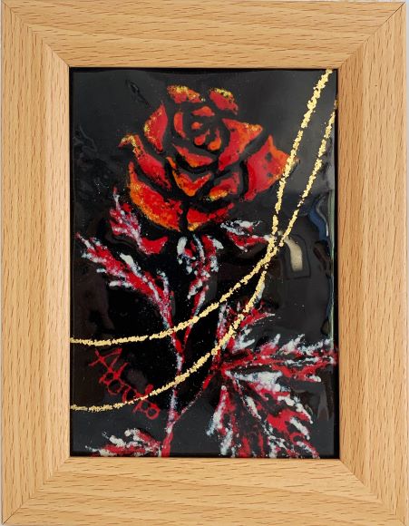 楽天市場】七宝焼き 七宝焼 創作七宝額絵 工芸品 「神々の住む島」一点