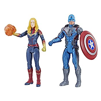 【中古】【39shop】【輸入品・未使用】アベンジャーズ★エンドゲーム 6インチ アクションフィギュア 2パック/キャプテン・アメリカ & キャプテン・マーベル（新古品）｜アトリエ絵利奈