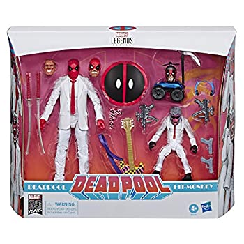 【中古】【39shop】【輸入品・未使用】MARVEL★マーベルレジェンドシリーズ デッドプール&ヒットモンキー 6インチフィギュアセット 80周年記念 E8850 正規品(新古品)|アトリエ絵利奈